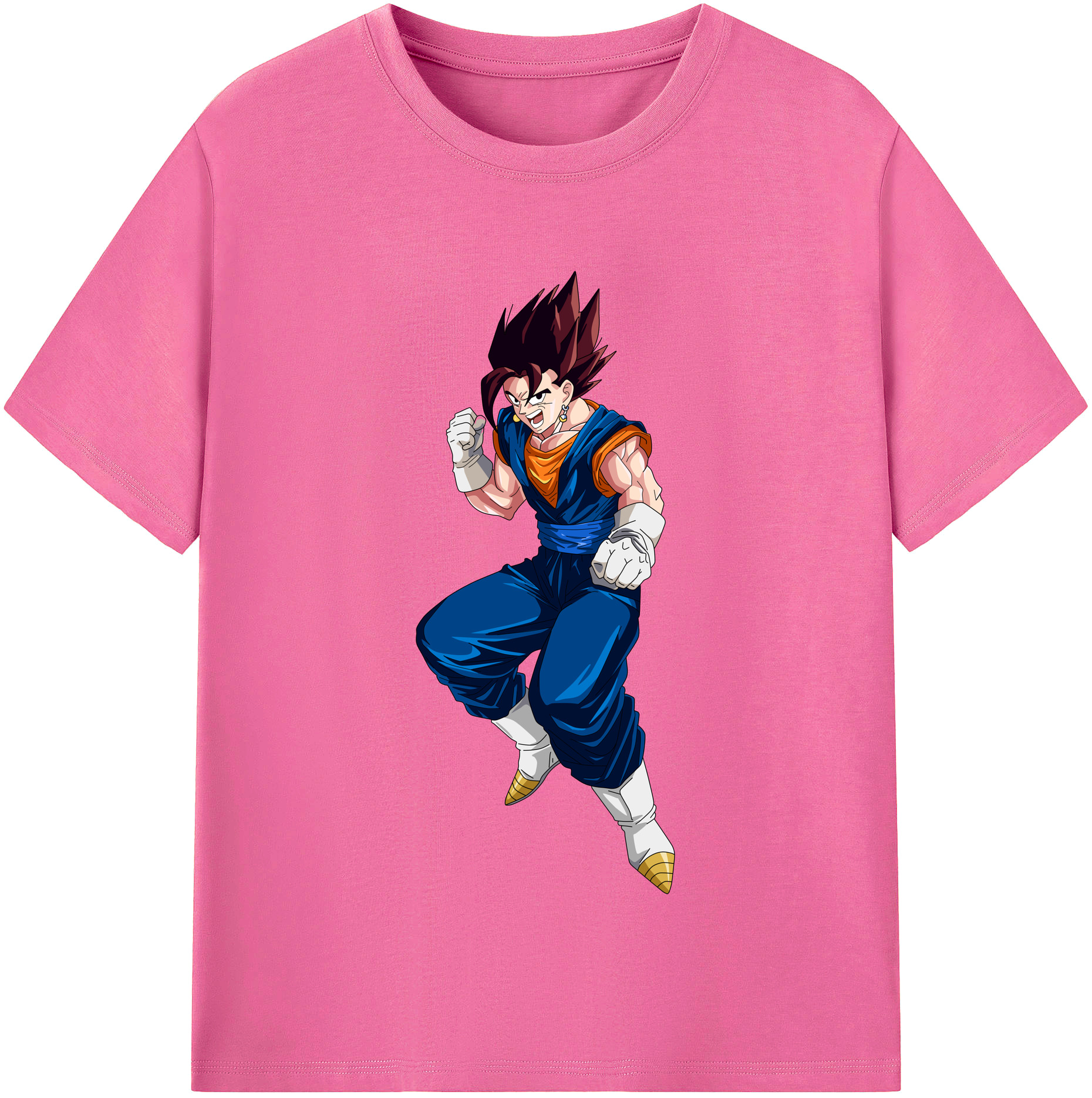 （画像用） ドラゴンボール 孫 悟飯（そんごはん）DRAGON BALL Son Gohan レディースカジュアルプリントTシャツ（綿100％）